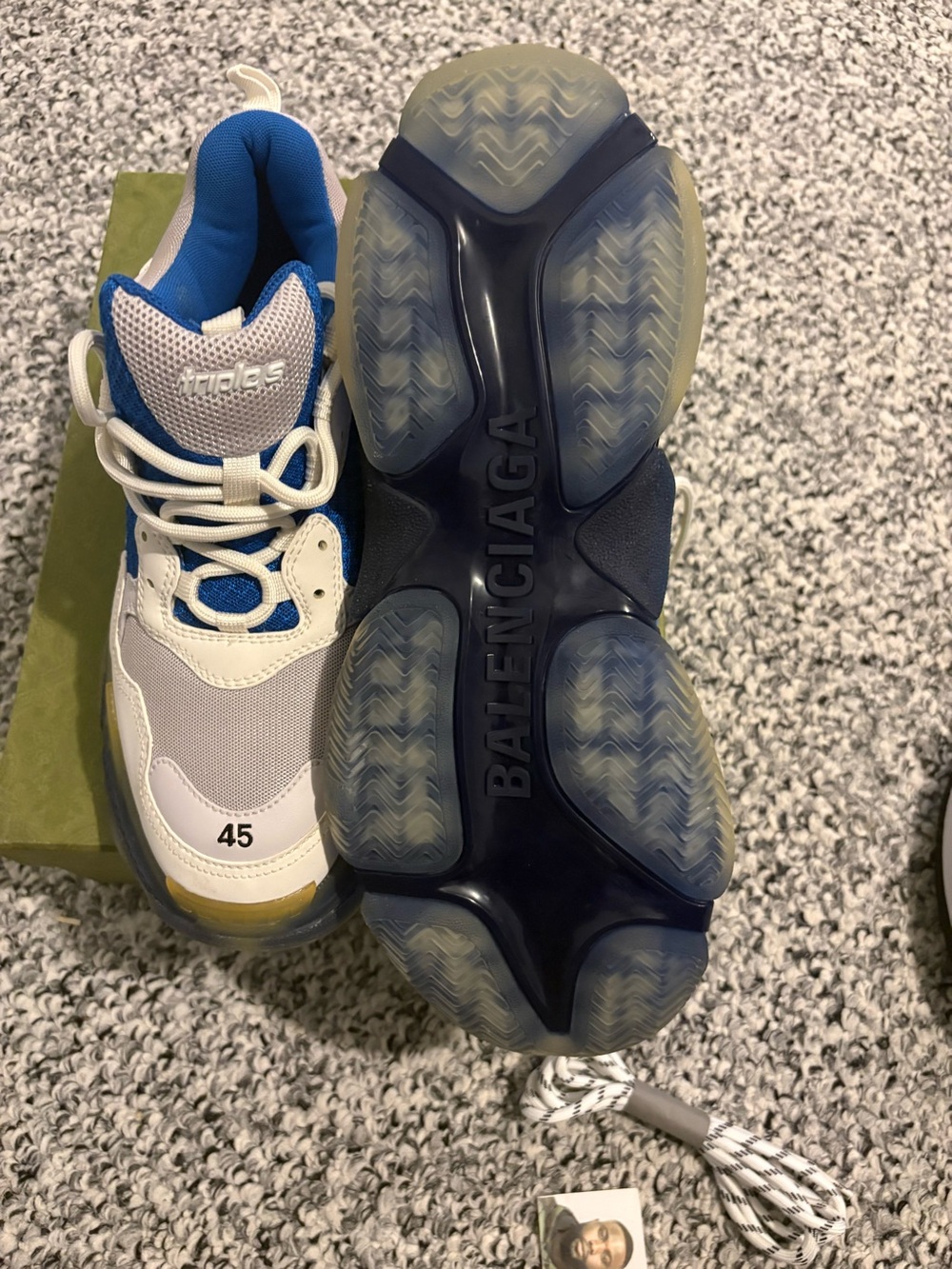 Brand new Balenciaga sneaker   , never worn , fresh meme - Picture 2 of 4